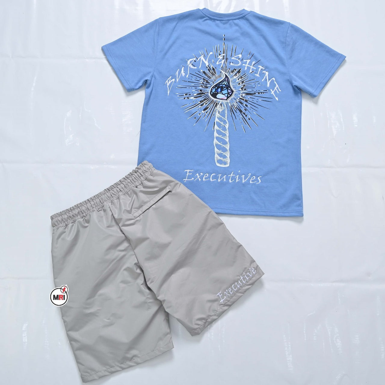 Burn & Shine T-Shirt Blue