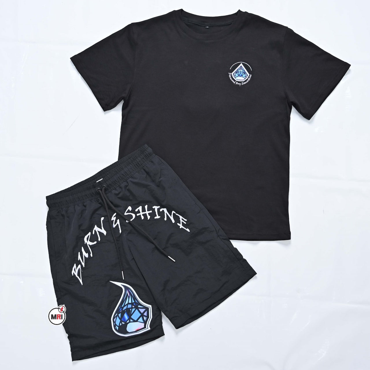 Burn & Shine T-Shirt Black