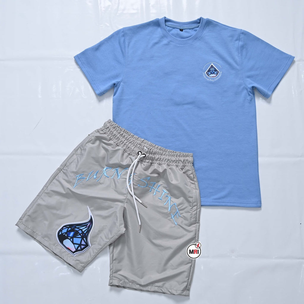 Burn & Shine T-Shirt Blue