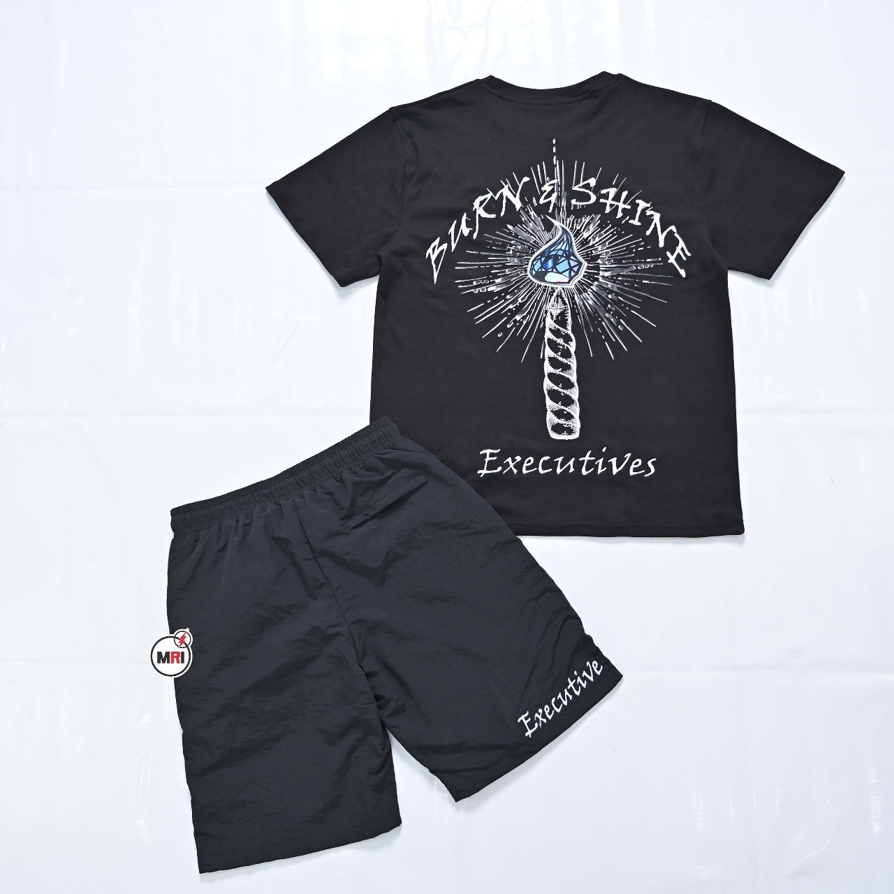 Burn & Shine T-Shirt Black